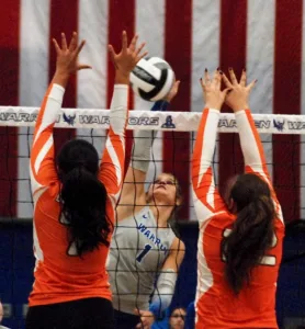 Warren volleyball sweeps Nelsonville-York